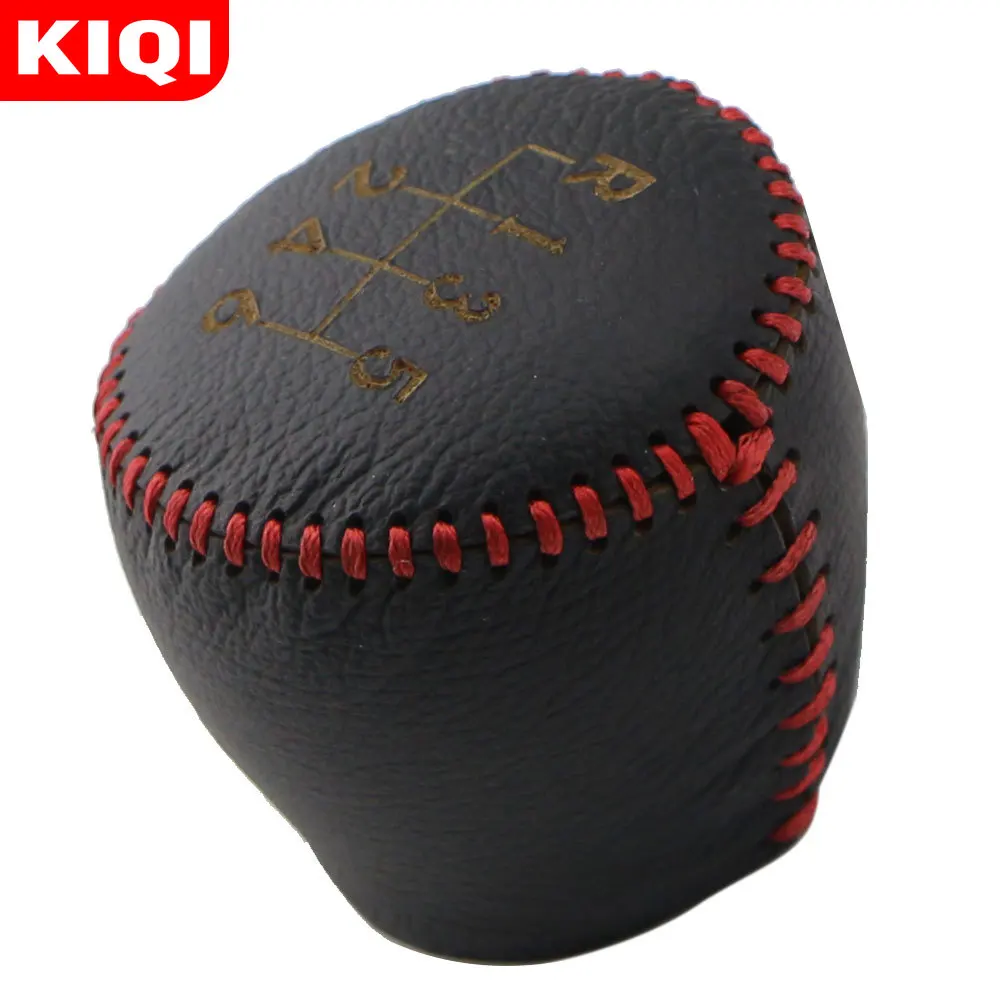 KIQI Leather 5 6 Speed Gear Head Shift Knob Cover Skin Handbrake Case for Chevrolet Cruze 2010 2011 2012 2013 2014 2015 MT GE | Автомобили