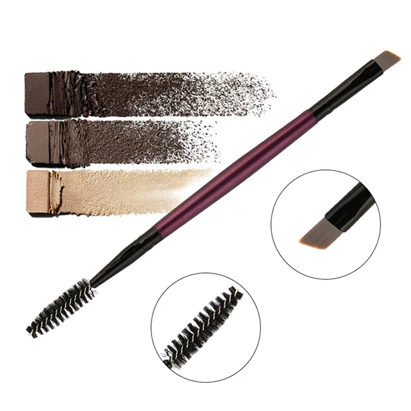 

1 Pcs Portable Double Head Eyebrow Eyebrow Comb Eyelash Eyebrow Brush Makeup Accessories Professional Cosmetics Tool