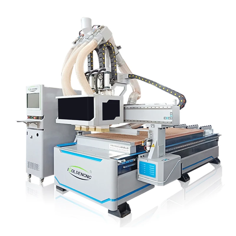 Мебель atc cnc резьба по дереву машина автоматическая 2d 3d 4 головки маршрутизатор 1325