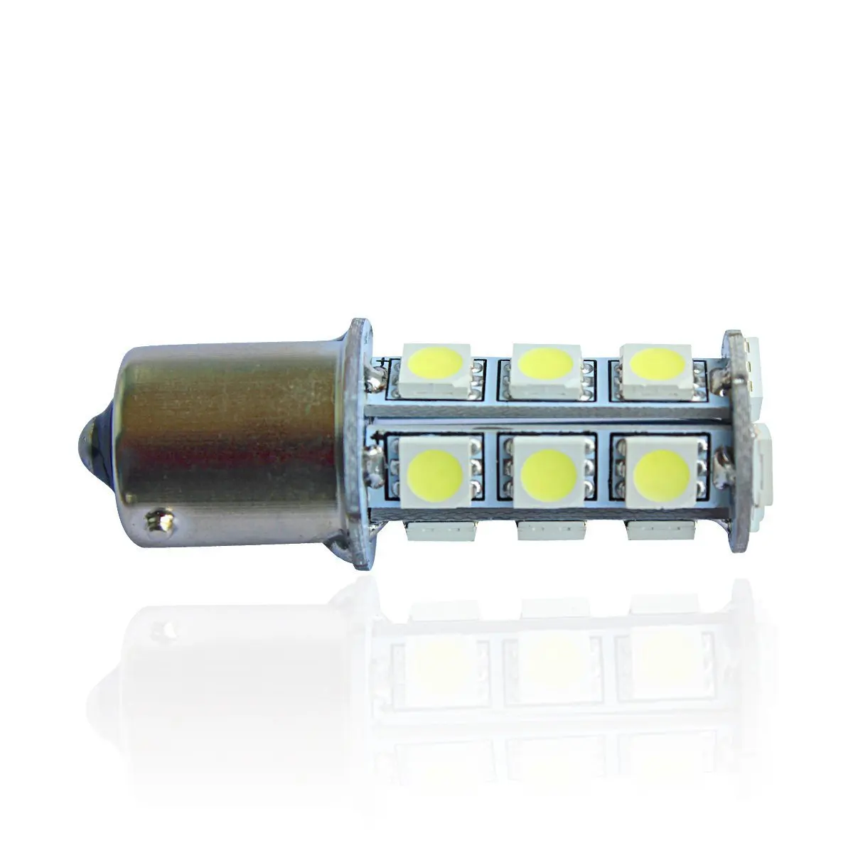 BA15S 1156 светодиодные лампы 7506 P21W 5050 18smd Универсальный Автомобильный мотоцикл