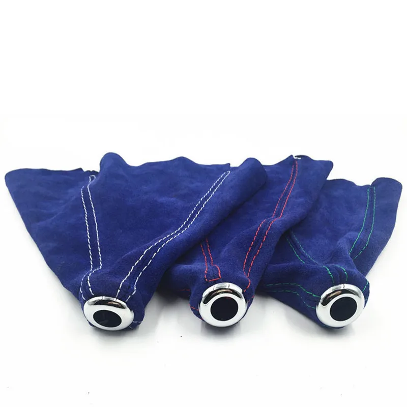 Автомобильный Ручной Автоматический рычаг переключения передач замшевая кожа