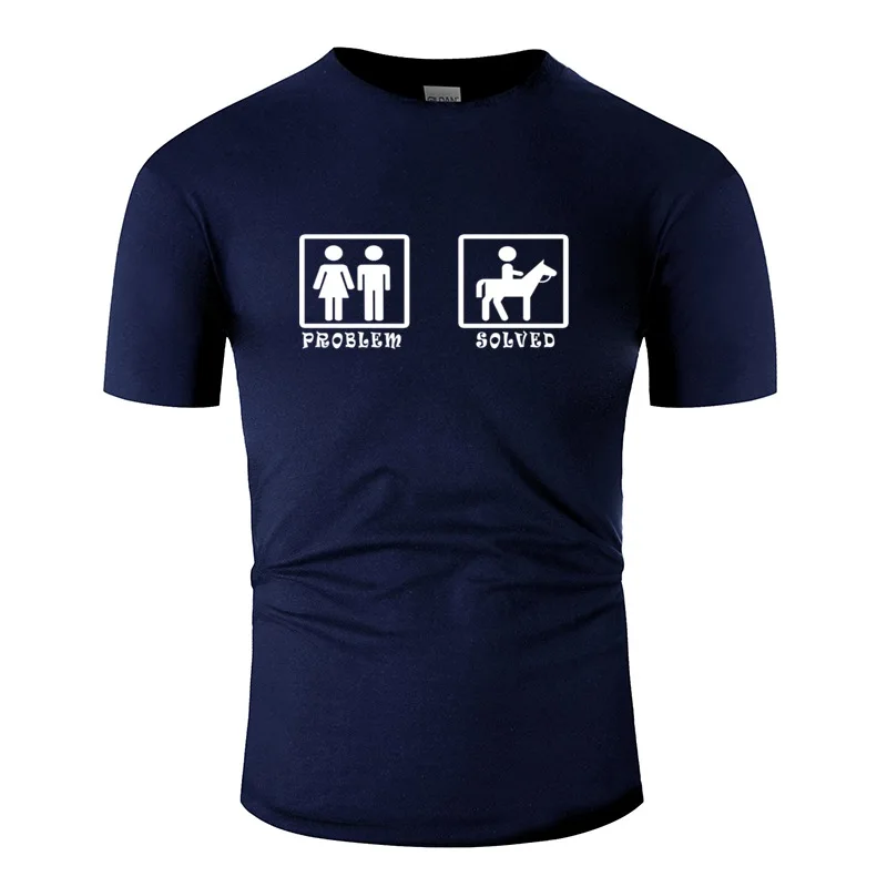 

Customized Problem Solved T-Shirt For Mens Awesome Men Tshirt Plus Size S-5xl Cotton Tee Tops