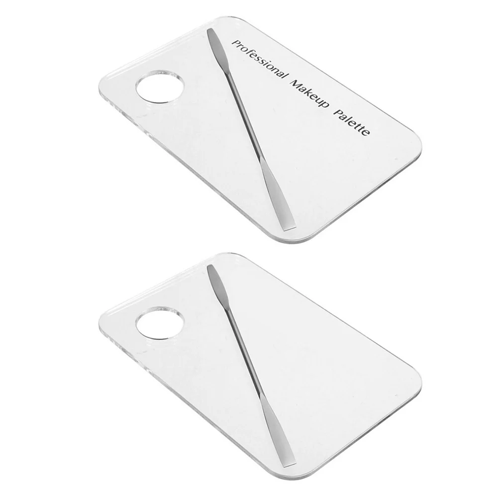 Акриловая прозрачная палитра для макияжа 1 набор Гель-лак рисования акварелью