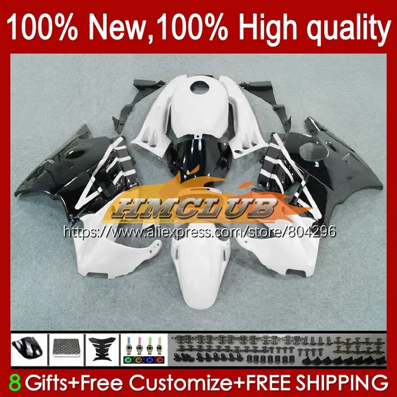 

Корпус + бак для HONDA CBR600FS CBR600F2 91 92 93 94 Белый Черный 22No.52 CBR 600F2 600 F2 FS CBR600 F2 1991 1992 1993 1994 обтекатель