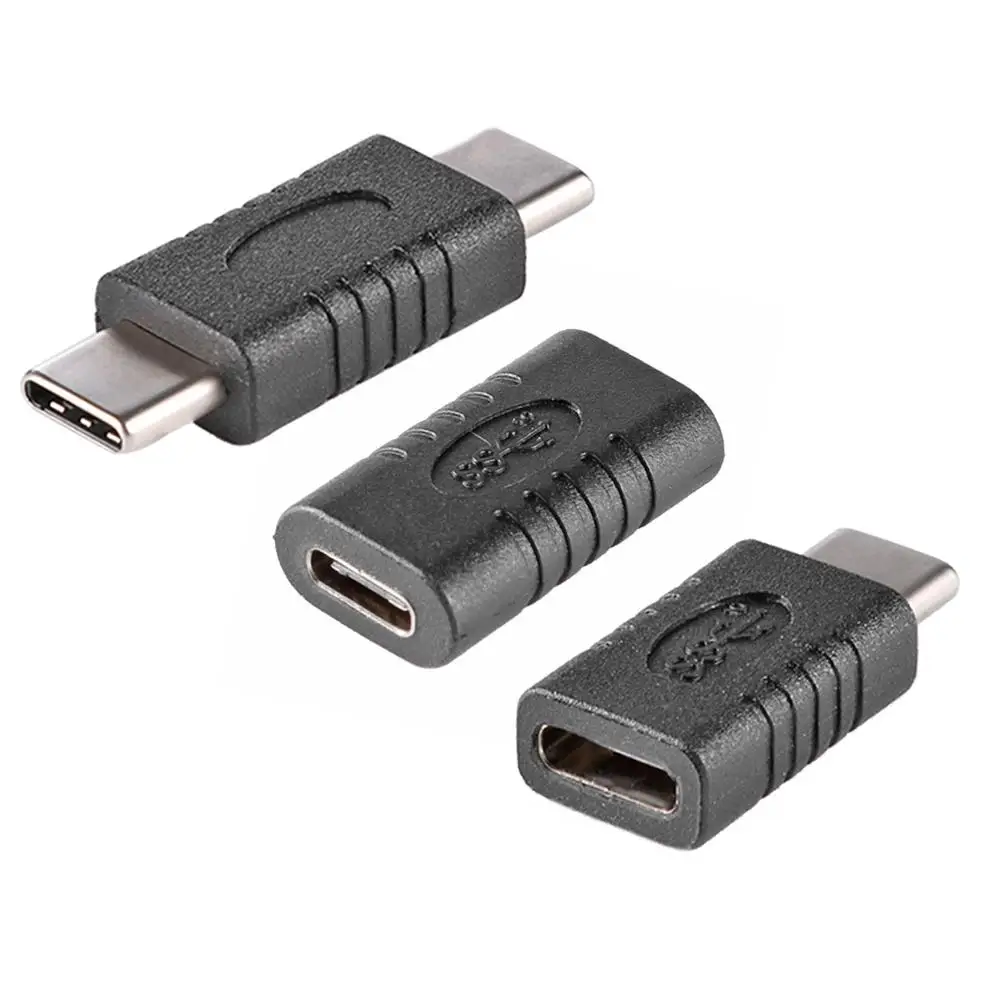 3 шт. Тип мини C USB Расширение муфта адаптер мужской/женский на обоих концах для