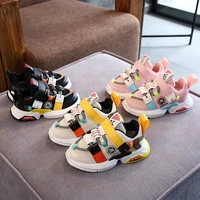 children sport shoes toddler baby girls boys patchwork color soft sole mesh sneakers kids boy girl cross tied casual shoes