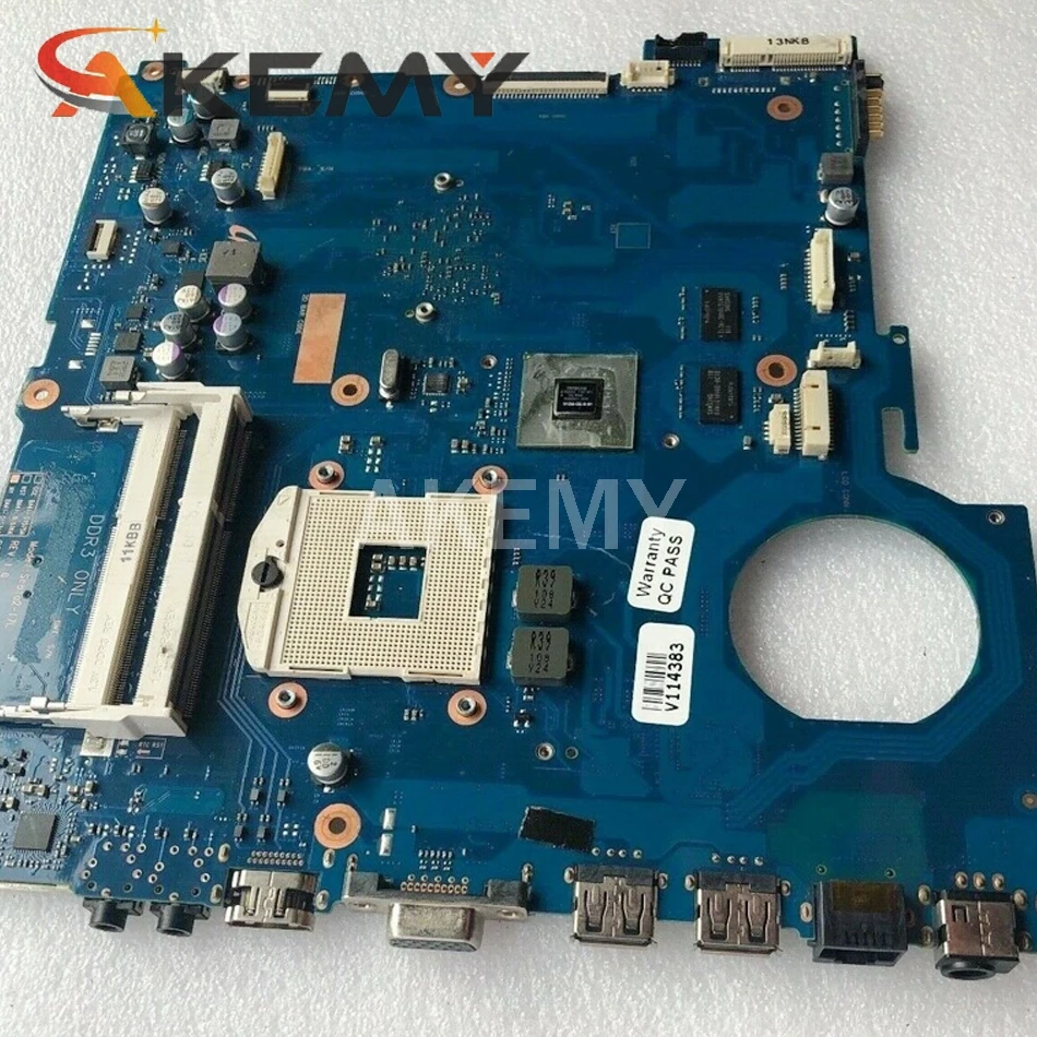 

SAMXINNO For Samsung RV511 NP-RV511 Laptop Motherboard HM55 DDR3 GT315M Video card BA92-07405A BA92-07405B BA41-01423A 15.6 Inch