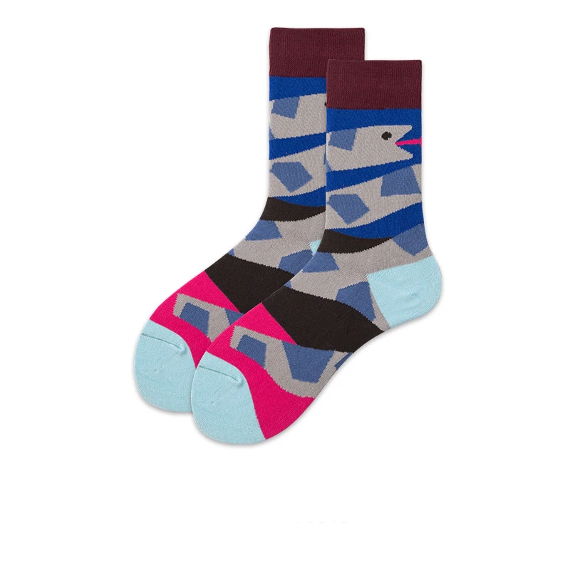 Рождественские чулки в европейском и уличном стиле Харадзюку Новинка модные