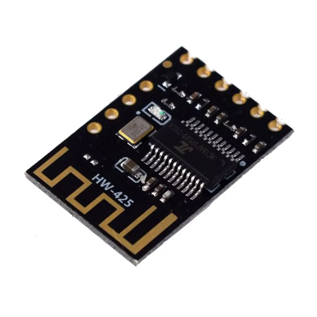 Hw-425 Digital Audio Amplifier Board Wireless Module 4.2 Stereo Lossless High Fidelity Hifi Diy Modification Black | Электроника