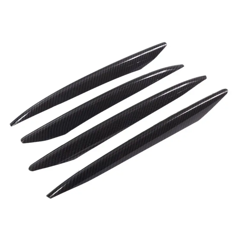 ABS пластик углеродное волокно цвет передняя противотуманная фара Накладка для