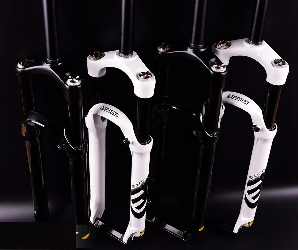 

Bike Fork 26 27.5 29 Er Disc Brake Remote Shoulder Control MTB Mountain Suspension Fork Air Resilience Oil Damping Line Lock