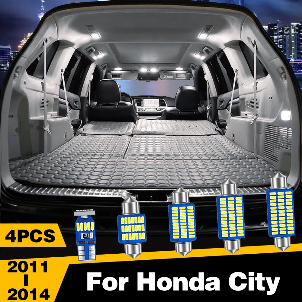 4 шт. автомобильный купольный светильник для чтения светодиодный с высоким