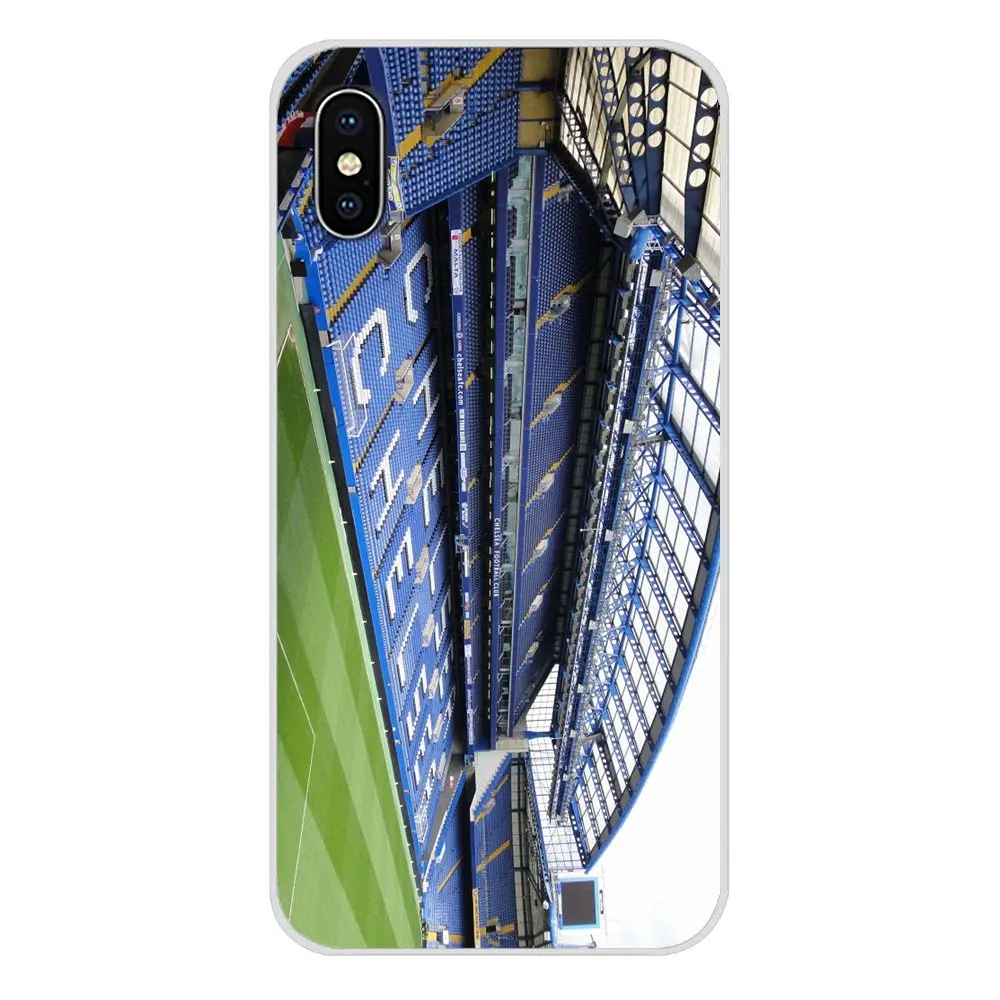 Мягкий прозрачный чехол для Samsung A10 A30 A40 A50 A60 A70 M30 Galaxy Note 2 3 4 5 8 9 10 PLUS Stamford Bridge Stadium