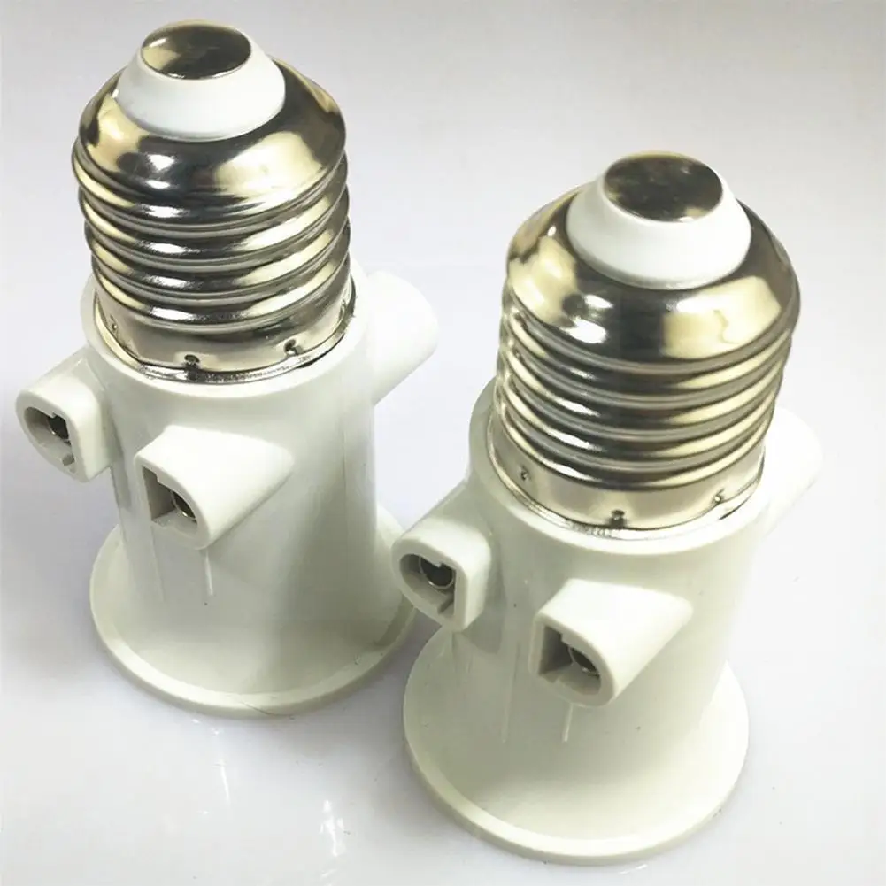 

E27 Bulb Adapter Lamp Holder Base Socket Conversion with EU Plug AC100-240V 4A for Lights e27 socket douille e27 E8R2