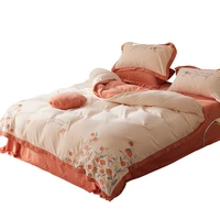 thickened double sided milk velvet four piece winter coral velvet double sided flannel bed linen and velvet bedding