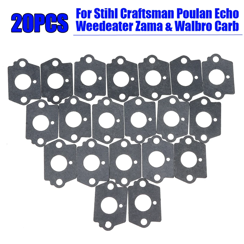 Набор прокладок для карбюратора Stihl Craftsman pouan Zama Walbro 20 шт.