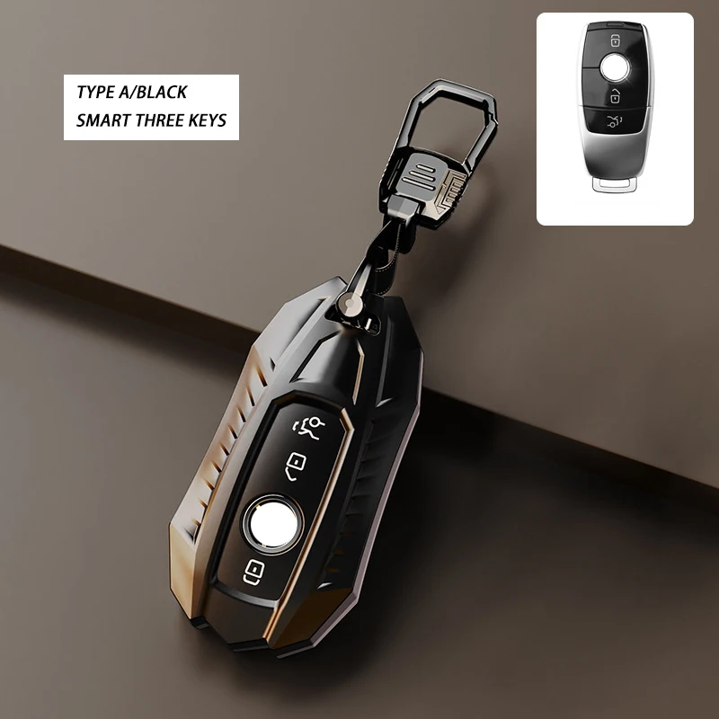 TPU Car Key Cover for Mercedes-Benz E-Class C-Class A-Class E300l C260l A200l Glc260 Gla Remote Control Key Protection Cover  - buy with discount