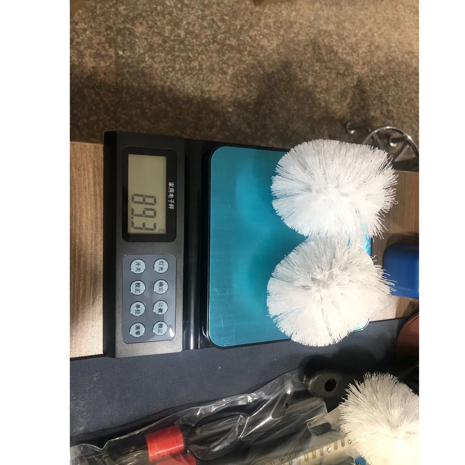 Аксессуары для туалетной щетки ванной комнаты Высококачественная головка 2 шт.