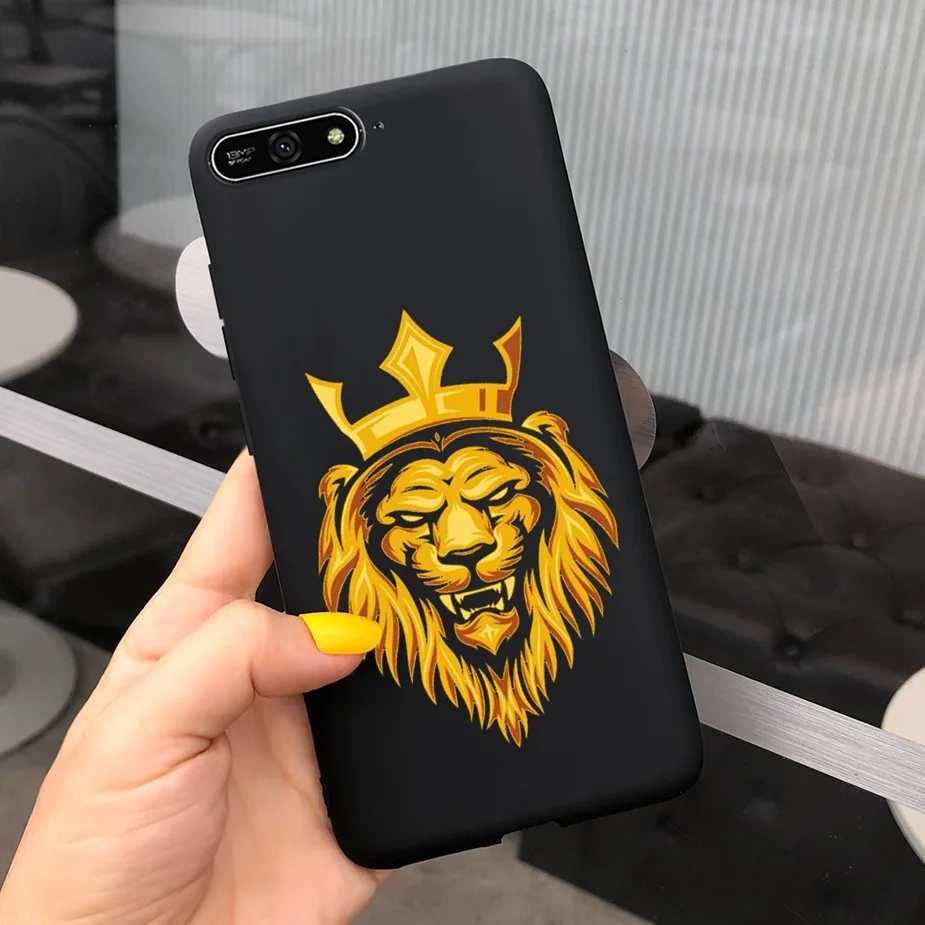 Чехол для Huawei Y6 2018 Y 6 Prime силиконовый мягкий ТПУ чехол-накладка Y62018 чехлы