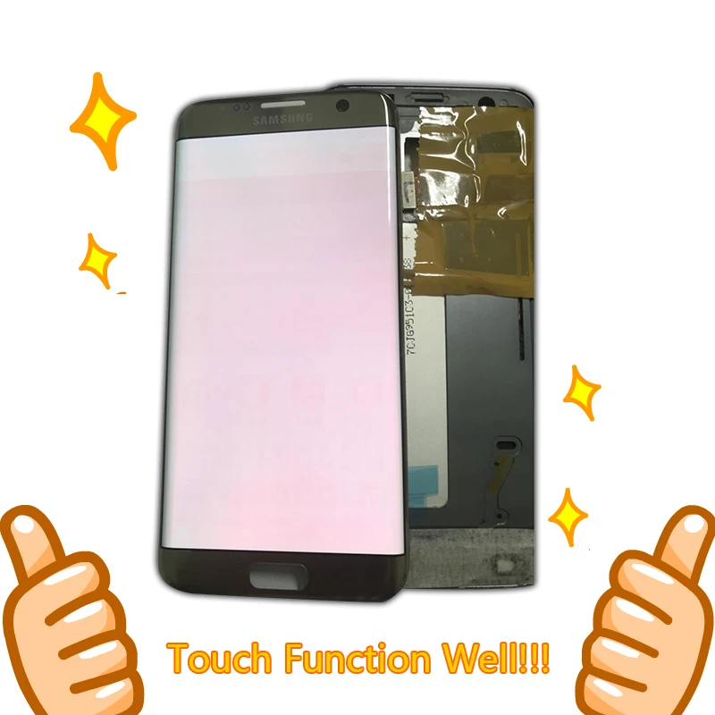 ЖК дисплей с сенсорным экраном и дигитайзером в сборе для SAMSUNG Galaxy S7 edge G935F G935A G935FD