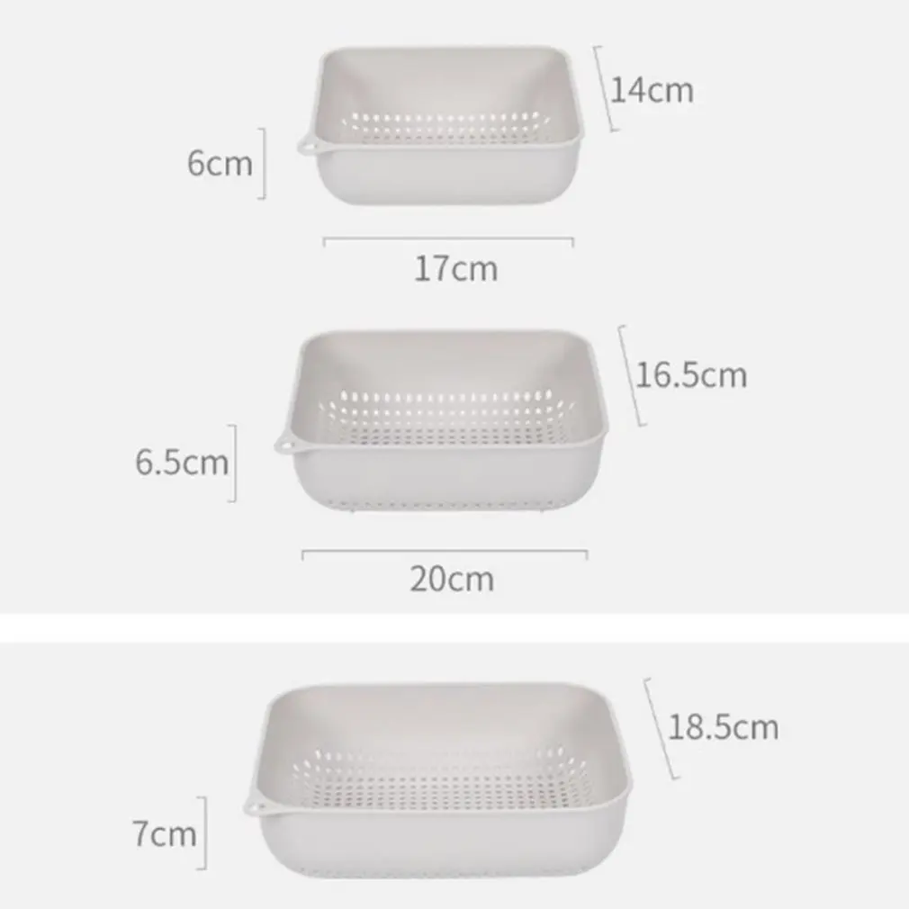 Висячая корзина для хранения слива из трех предметов ящик упаковочная коробка