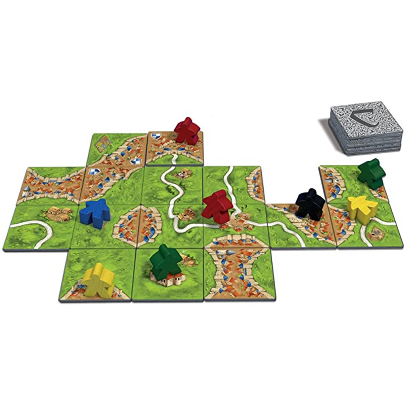 

Carcassonne Board Game Board Game for Adults and Family Strategy Board Games Medieval Adventure Board Game Ages 7 and up