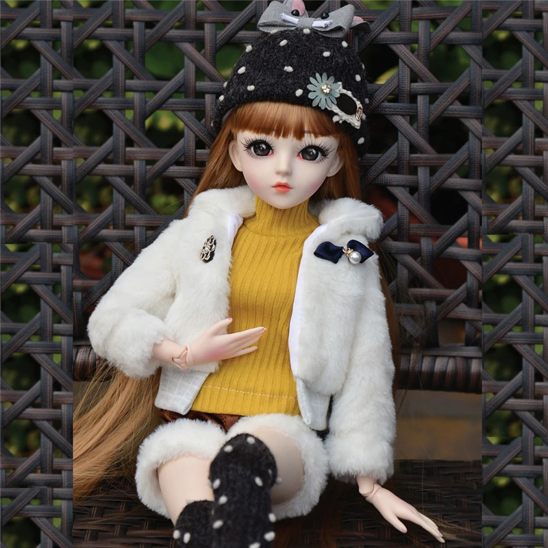 Новое поступление 1/3 BJD кукла 60 см полный набор макияжа BJD/SD кукла для девочек подарок на день рождения и Рождество
