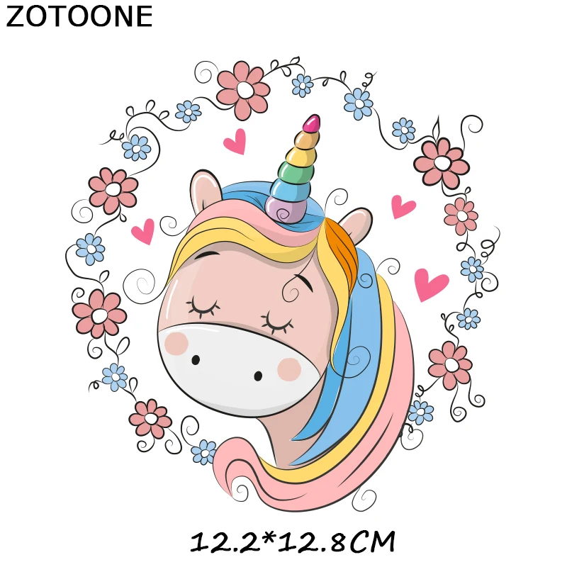 ZOTOONE вырезать мультфильм животных патч наклейки для одежды Железный На передачи