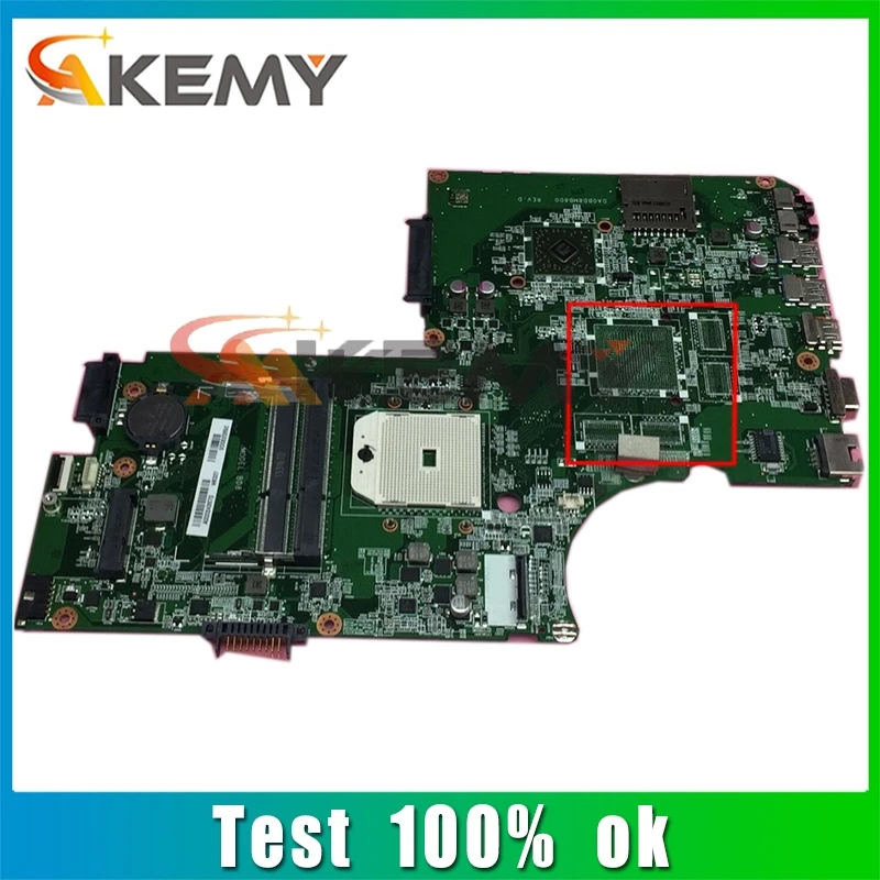 

Материнская плата AKEMY A000243670 DA0BD8MB8D0 для ноутбука toshiba S75D socket FS1 DDR3, материнская плата