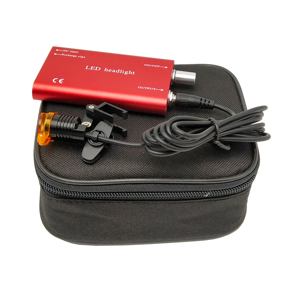 Портативный светодиодный HeadIight для хирургических медицинских Бинокулярных