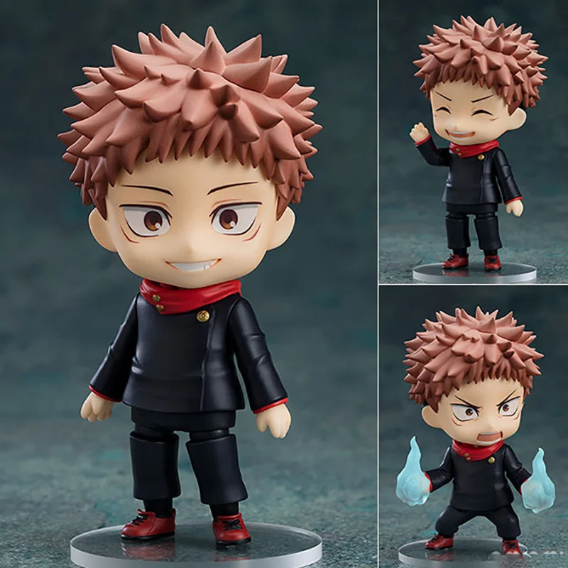 

10cm Jujutsu Kaisen Itadori Yuji 1479 Q Version Pvc Action Figureu Figurine Collection Model Toy
