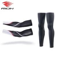 rion cycling arm warmer uv protection compression sleeve breathable summer bicycle running racing mtb cycling leg sleeve