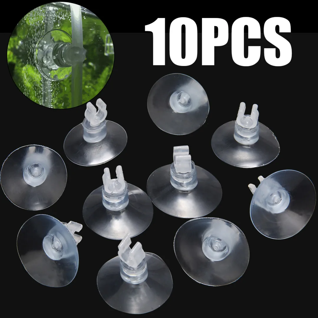 10 штук держатель присоски для аквариума трубка 4/6 мм|Аксессуары аквариумов| |