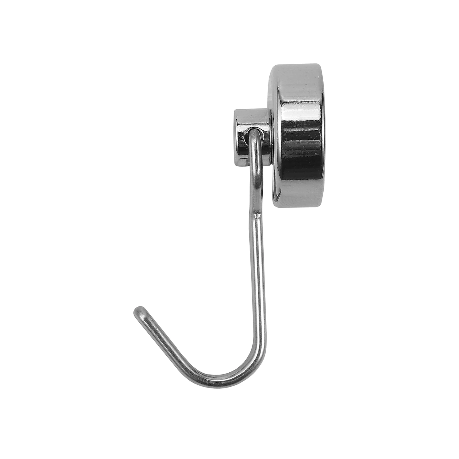 Neoteck 10 Pcs Swivel Swing Powerful Magnetic Hooks Neodymium Magnet Wall Holder Ceiling Fridge Storage Hold Up 15kg | Обустройство