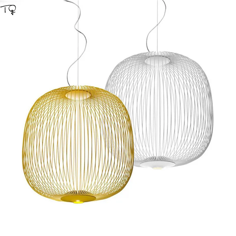 Современный дизайн подвесной светильник Foscarini Spokes 1/2 железный художественный