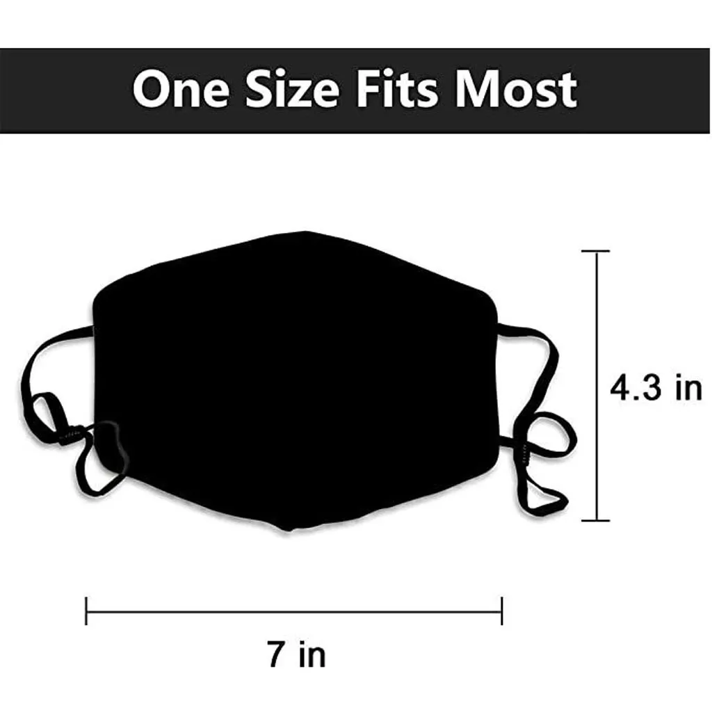 

Cartoon Cat Print Unisex Mouth Masks For Women Men Face Cover Cycling Sports Mask Breathable Reusable Mask Filters Pocket Z0821