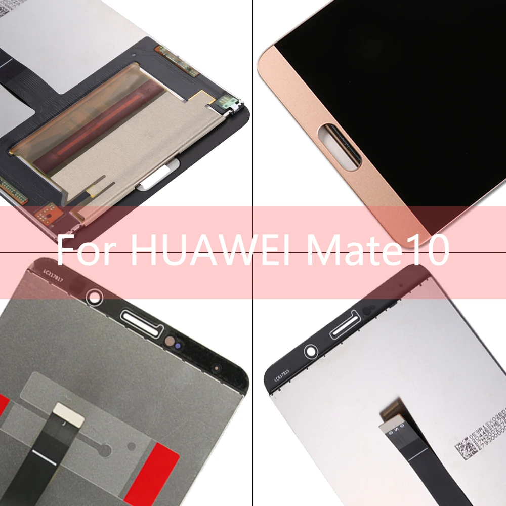 OTMIL 5 9 &quot100% Новинка для Huawei Mate 10 ЖК сенсорный экран дигитайзер сменная рамка ALP-L09