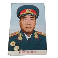 china old silk thangka like hanging painting commander zhu de