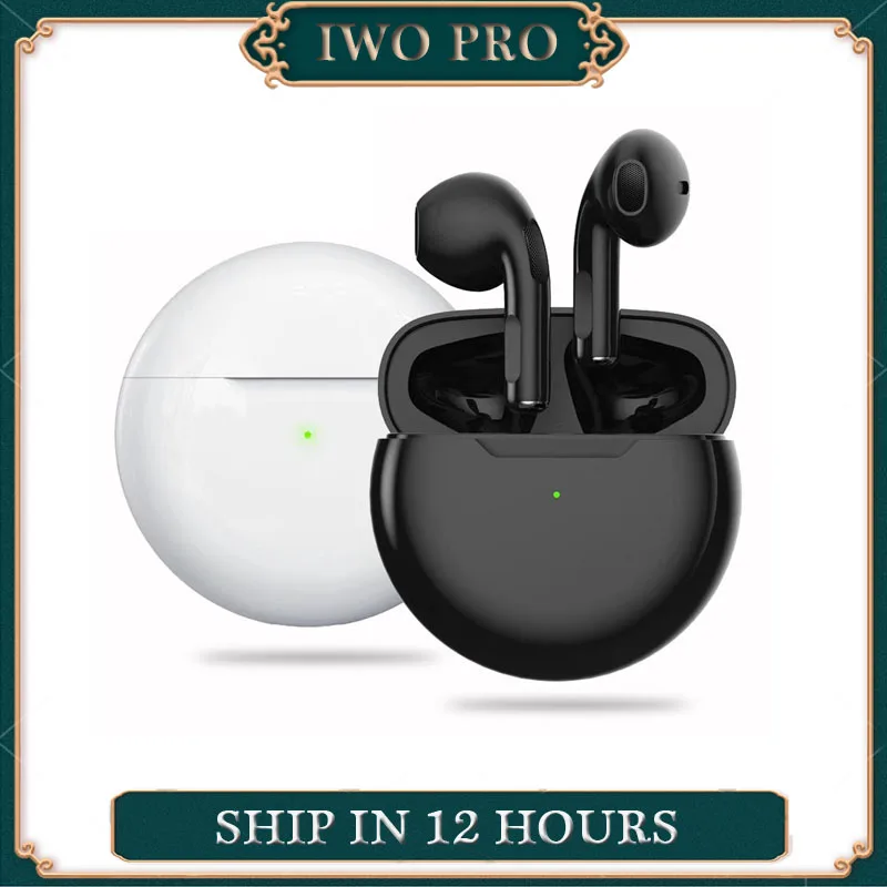 

TWS Pro6 Wireless Headphones Bluetooth Earphones Earbuds Ear Bods Stereo Sport Waterproof Headset With Charging Box Microphone