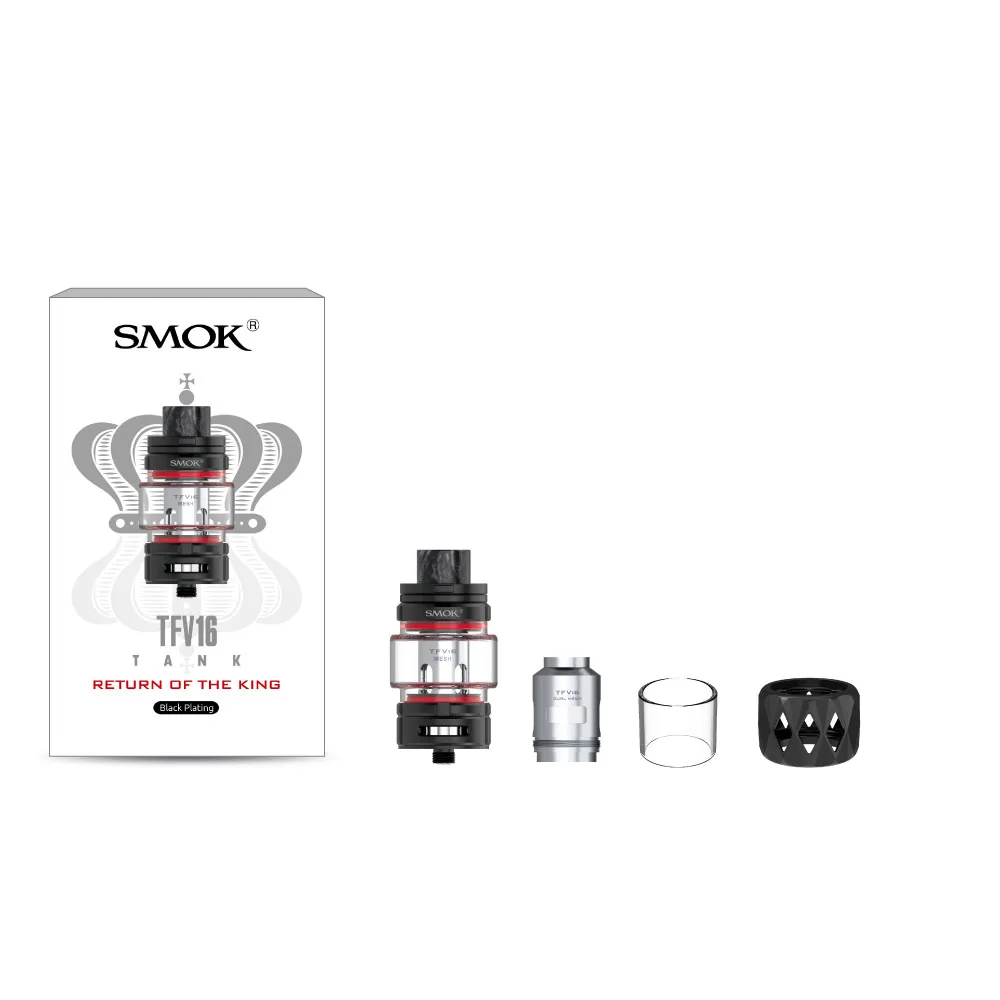 Аутентичный SMOK TFV16 бак 9 мл электронная сигарета распылитель 510 нить TFV 16 сетка