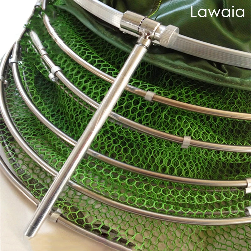 Сетчатая Сумка Lawaia для защиты рыбы быстросохнущая рыболовная клетка на глубину