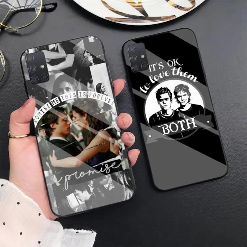 

The Vampire Diaries Soft Cover Phone Case For Samsung S6 7edge 8 9 10e 20plus S20 Ultra Note8 9 10pro A72018 Tempered Glass