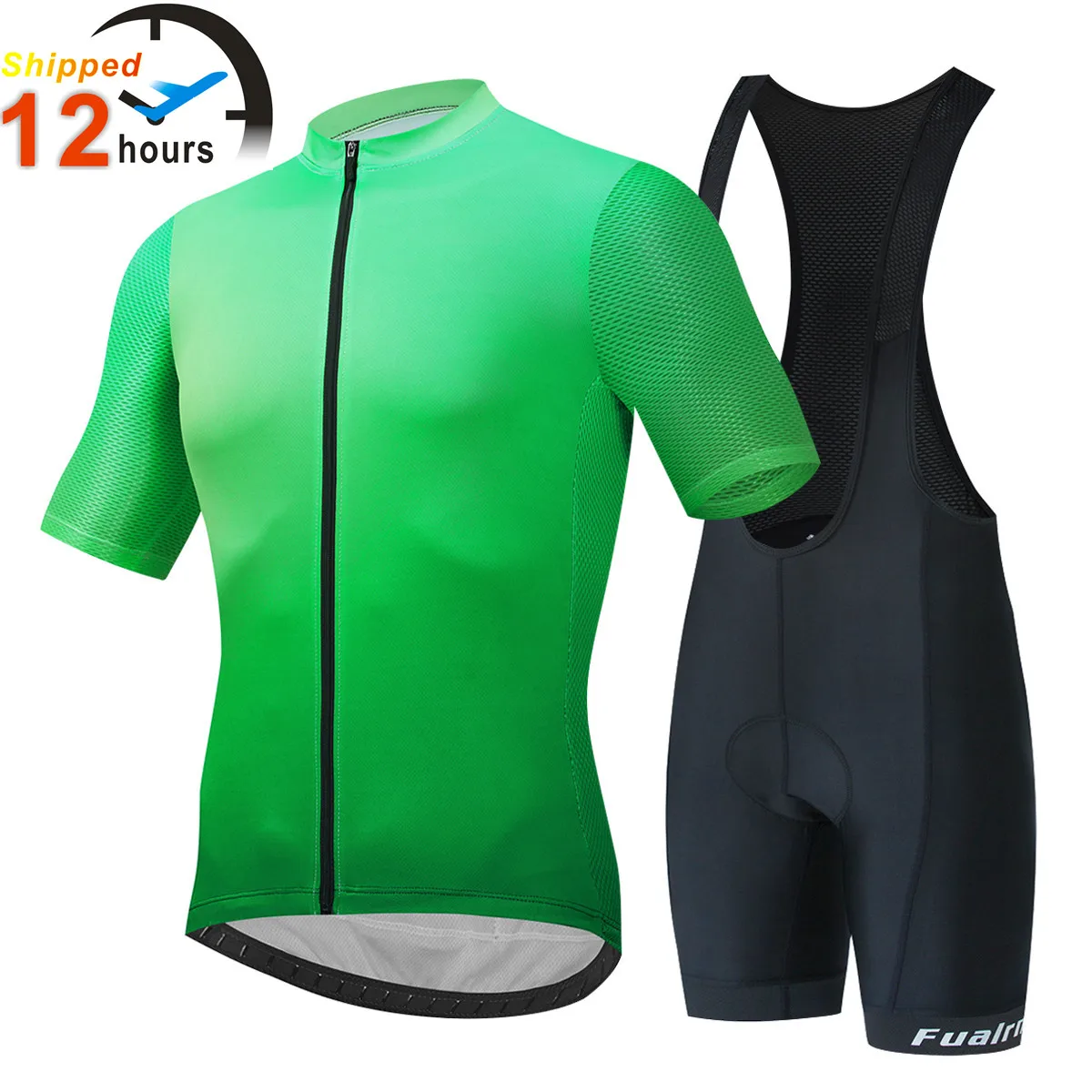 

FUALRNY Pro Cycling Jersey Set Summer Mountain Bike Clothing Pro Bicycle Cycling Jersey Sportswear Suit Maillot Ropa Ciclismo