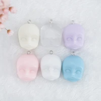 10pcs 2622mm angel face baroque style flatback baby head resin cabochons diy jewelry necklace hair accessories