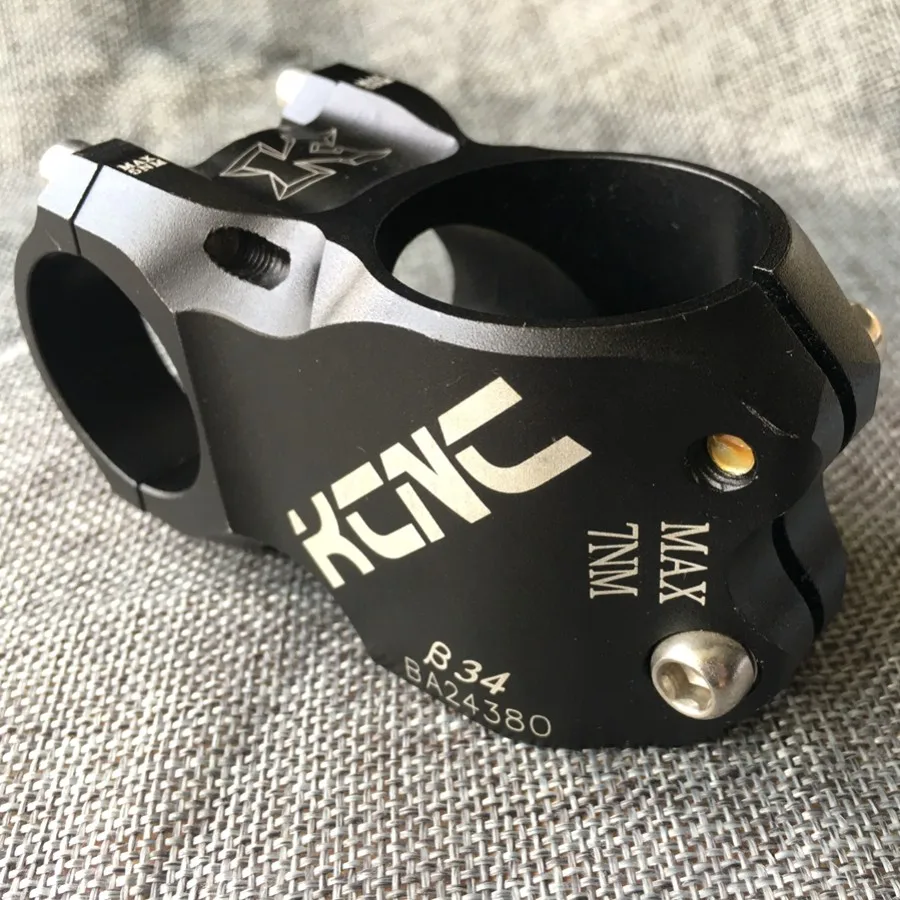 

KCNC Beta B34 Bicycle Handle Bar Stem MTB FR Stem 50mm long MTB Power stem 38.1mm 1-1/2 inch bar clamp 31.8mm