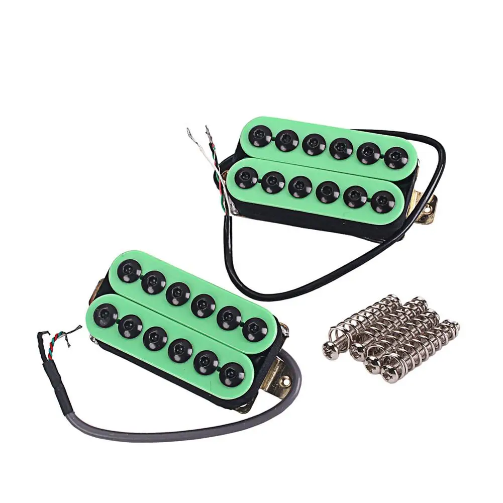 Керамические магниты зеленый двойной пикап для Gibson Les Paul / SG электрическая гитара