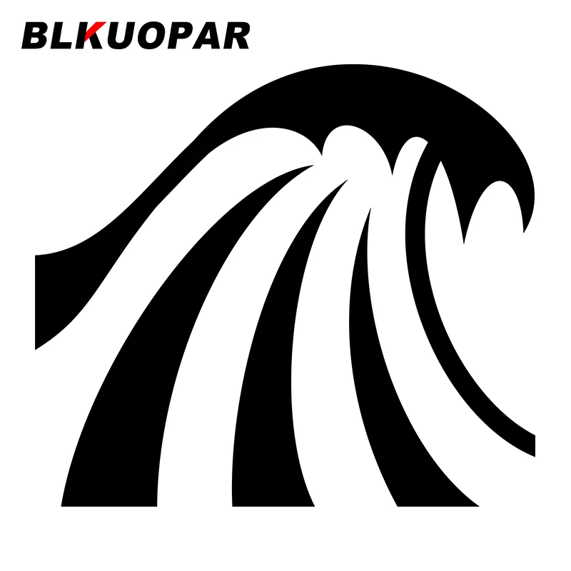 

BLKUOPAR для больших волн, автомобильные наклейки, модные наклейки, виниловые автомобильные наклейки для ноутбука Campervan, устойчивые к царапинам...