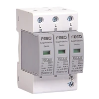 ac spd 3p 20 40ka 385v surge voltage protection lightning protection over voltage protection device