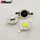10 шт. высокомощный светодиодный чип 3 Вт 2x45mil двойной чип светодиоды белый теплый IR850 940 светодиодный свет бусины для ночного освещения CCTV камера лампы DIY