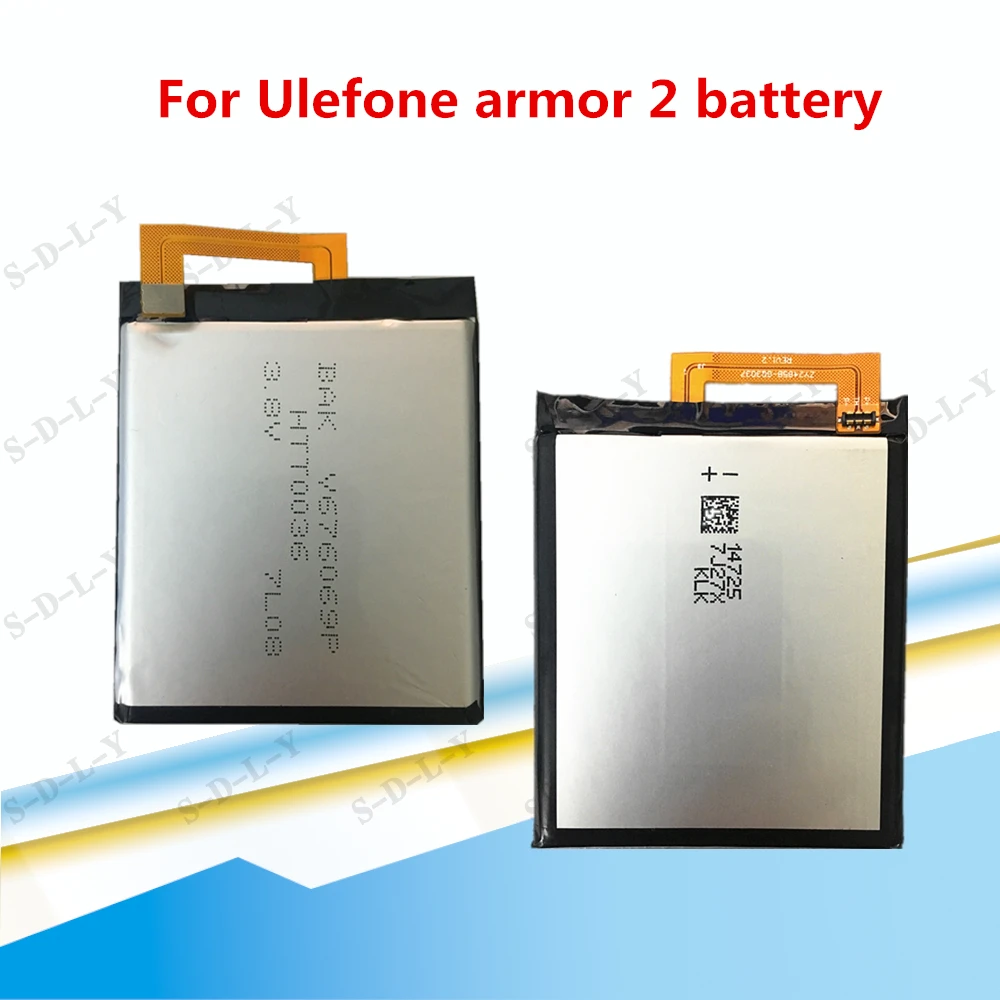 100% Оригинальная батарея для Ulefone armor 2 4700 мАч 5 0 дюймов Helio P25 + отслеживание
